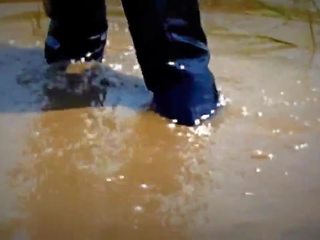 جنسي muddy طويل الأحذية, حر جوارب طويلة عالية الوضوح الثلاثون فيديو 83