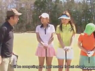 Aasialaiset golfia huora saa perseestä päällä the ninth reikä: seksi 2c | xhamster