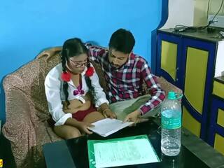 Ινδικό δάσκαλος πατήσαμε glorious μαθητής/ρια στο ιδιωτικό tuition. | xhamster