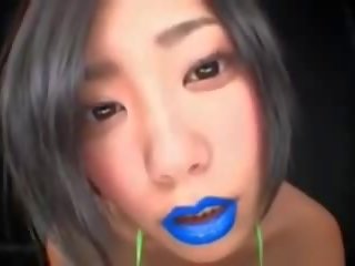 Aziatisch spitting en tong fetisj, gratis seks film 4f